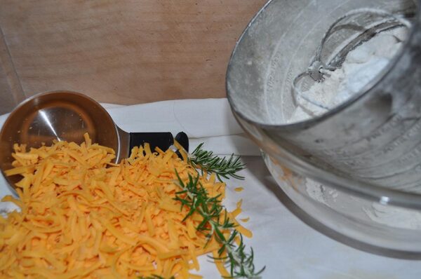 Fresh grated cheese and fresh rosemary give this its flavor.